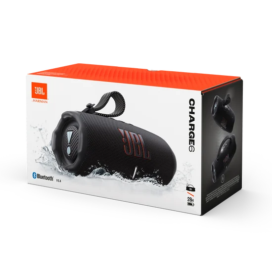 JBL Charge 6 zmogljiv prenosni Bluetooth zvočnik z dolgo avtonomijo