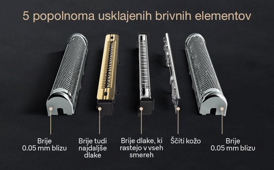 Braun Series 9 Pro+ za mokro in suho britje