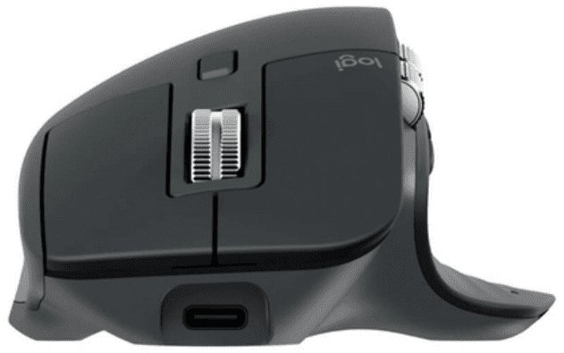 Logitech MX Master 3S z magnetnim drsnim kolescem