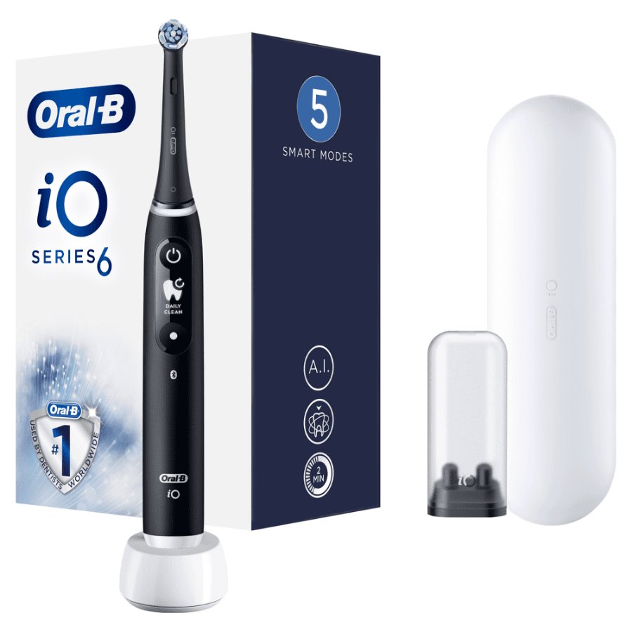 Oral-B iO Series 6 z okroglo glavo in senzorjem pritiska